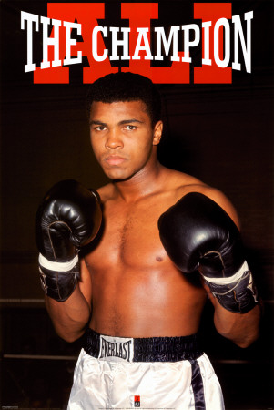 Muhammad Ali- The Champion Poster