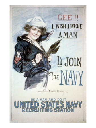 Buy Gee!! I Wish I were a Man, circa 1918 at AllPosters.com