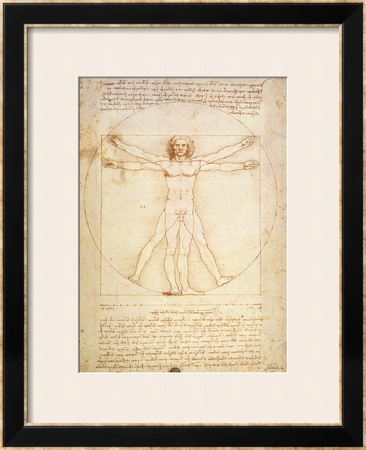 Buy Vitruvian Man, c.1492 at AllPosters.com