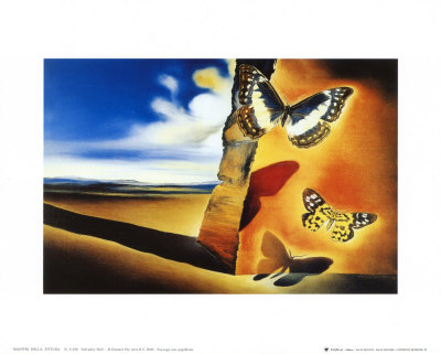 Buy Landscape with Butterflies at AllPosters.com