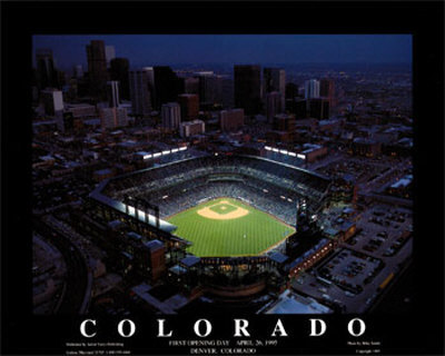 Coors Field - Denver, Colorado Poster