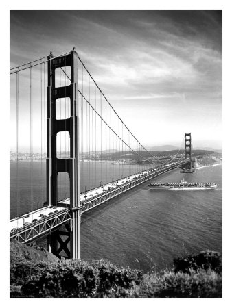 San Francisco, Golden Gate Bridge, c.1937