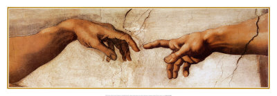 The Creation of Adam, c.1510 (detail)