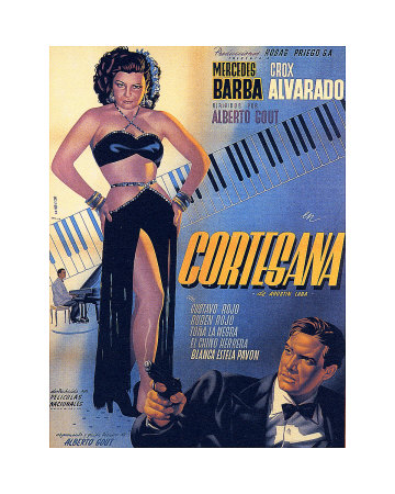 Classic Mexican Movie: Courtesana with Mecedes Barba