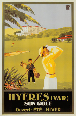 Buy Hyeres Son Golf at AllPosters.com
