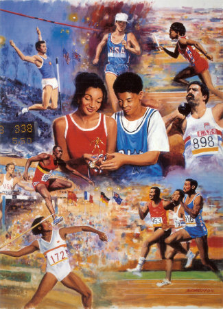 Track & Field Dreaming Poster