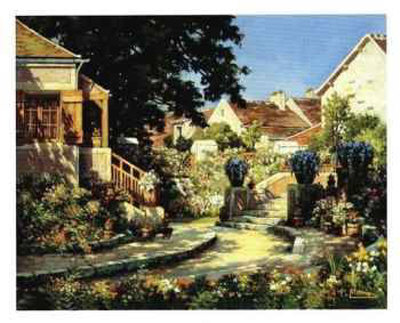 Sunlit Garden