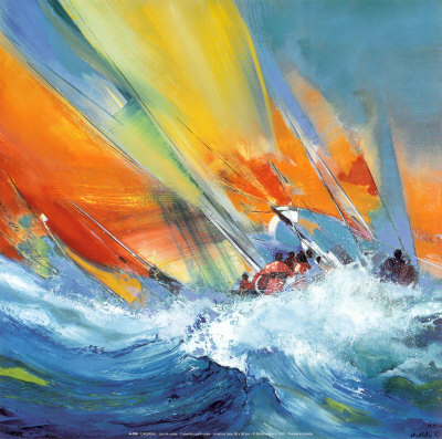 Jeu de voiles Poster