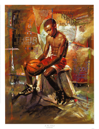 In His Solitude Poster