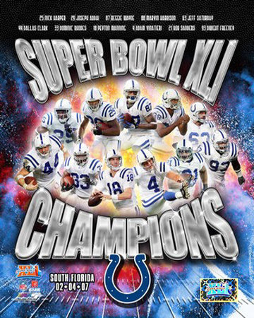 Indianapolis Colts Poster