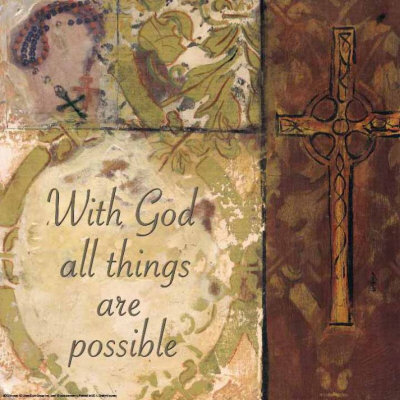 Cross II, With God All Things Are Possible