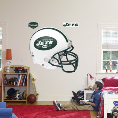 Buy Jets Helmet -Fathead at AllPosters.com