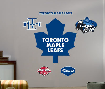 Buy Maple Leafs Logo -Fathead at AllPosters.com
