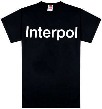 Interpol - White Logo