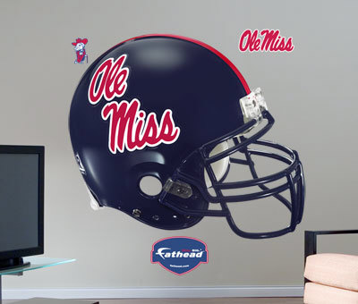 Ole Miss Rebels Helmet -Fathead