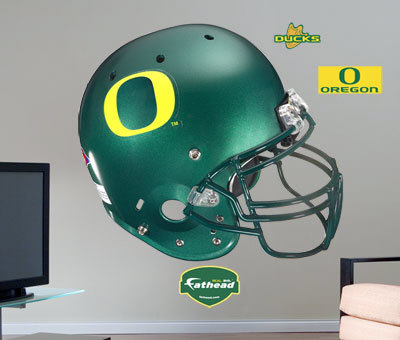 Oregon Ducks Helmet -Fathead Poster
