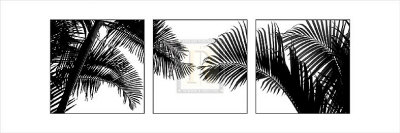 Buy Palm Frond Triptych II at AllPosters.com