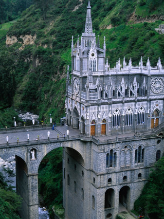 Santuario De Las Lajas Neo-Gothic Church, Las Lajas, Colombia