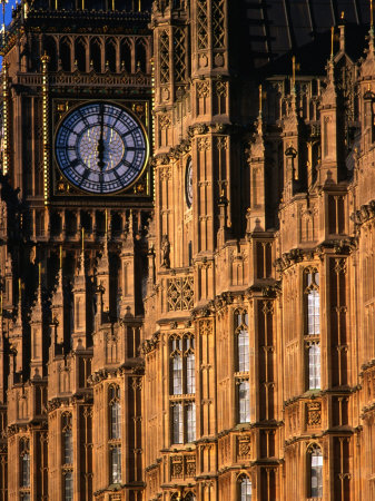 Big Ben Clock and Houses of Parliament, London, United Kingdom