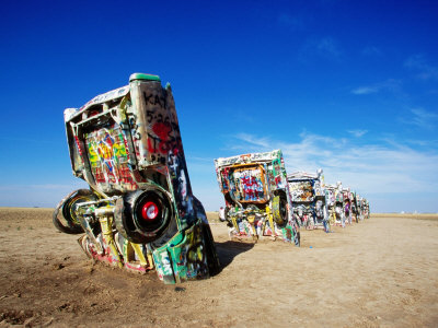 Cadillac Ranch, Amarillo, U.S.A.