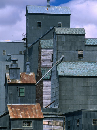 Grain Elevators, North Dakota, USA