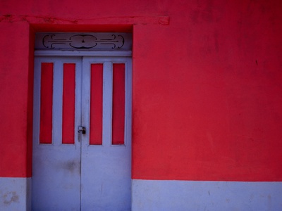 Buy Brightly Painted House Facade in Suchitoto,Suchitoto,Cuscatlan, El Salvador at AllPosters.com