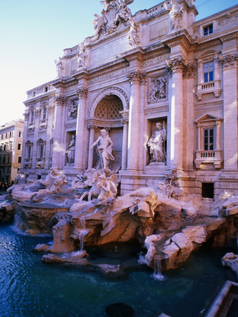 Trevi Fountain, Rome, Lazio, Italy