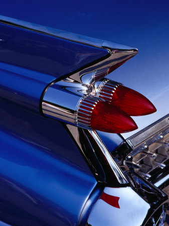 Detail of An American Cadillac, Eze, France