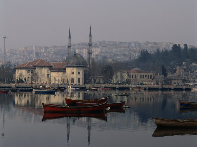 Foggy Day Over Eyup Waterfront, Istanbul, Istanbul, Turkey