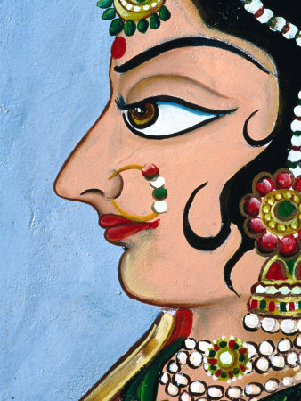 Detail of Hindu Painting, India