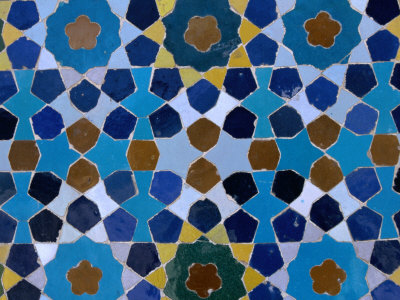 Detail of Mosaic at Masjed-E Vakil (Regent