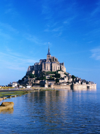 Mont Saint Michel, Mont St. Michel, Basse-Normandy, France