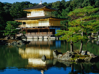 Kingkaku-Ji Temple (Golden Pavilion), Kyoto, Japan