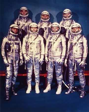 The 7 Mercury Astronauts, 1959