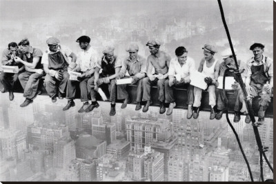 Lunch Atop a Skyscraper Posters