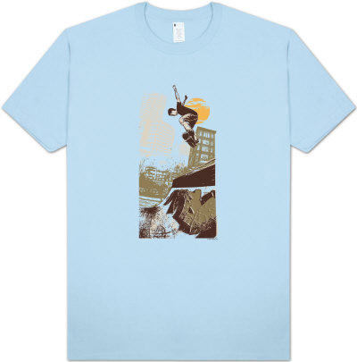Retro - Skater on Half Pipe