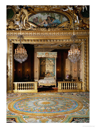 The Chambre Du Roi, the Bedroom, at Vaux-Le-Vicomte