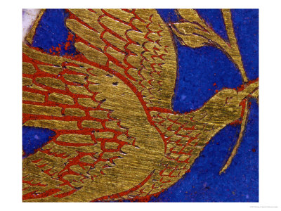 Dove with Olive Leaf, from the Panel Noah