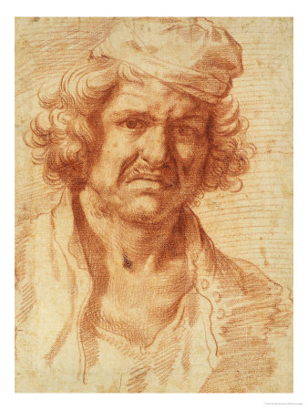 Nicolas Poussin, Self-Portrait, Around 1630