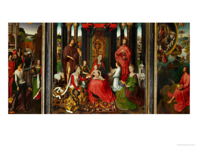 Altarpiece of St. John the Baptist and St. John the Evangelist, 1474-79