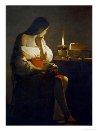 The Magdalene with a Night Light