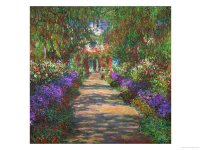 Buy The Artist's Garden at Giverny, 1902 at AllPosters.com