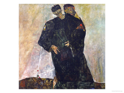 Eremiten (Hermits) Egon Schiele and Gustav Klimt