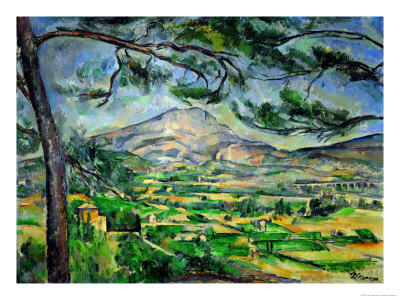 Mont Sainte-Victoire with Large Pine-Tree, circa 1887