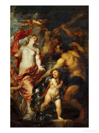 Venus Asking Vulcan to Make Arms for Aeneas