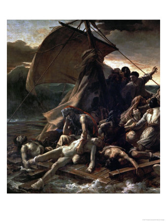 Buy The Raft of the Medusa, Catastrophe in Which Survivors of the Ship Medusa Drifted for 27 Days at AllPosters.com