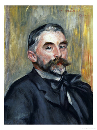 Portrait of Poet Stephane Mallarme