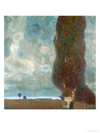 The Large Poplar Tree (II) or Coming Storm