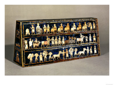The Standard of Ur, Southern Iraq, 2600-2400 BCE