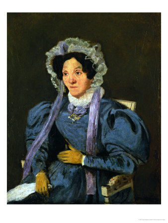 Madame Corot, Mother of the Painter, circa around 1845